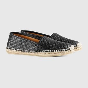 Gucci Leather Espadrilles